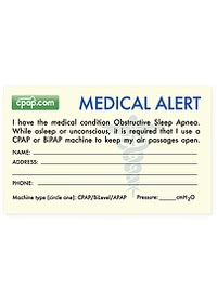 CPAP.com - CPAP.com Sleep Apnea Medical Alert Wallet Card